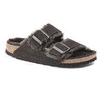 Birkenstock Arizona Shearling Velour Leather LAF mocca (200) Normal 37