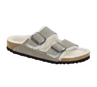 BIRKENSTOCK Arizona Shearling Veloursleder Damen Pantolette, Größe:37 EU