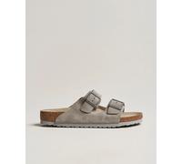 BIRKENSTOCK Arizona Soft Footbed Stone Coin Suede Grau 45