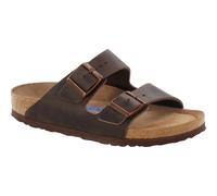 Pantoletten Birkenstock Arizona Habana Narrow SFB Unisex-Schuhgröße 41