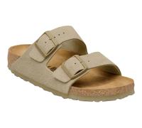Birkenstock - Arizona Suede Leather Sandalen Damen faded khaki