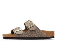 Birkenstock Arizona Bs Synthetik Sandalen syn leo grey taupe Damen Gr. 38