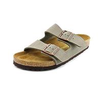 Birkenstock Arizona , Unisex - Kinder Clogs & Pantoletten aus Birko-Stoff, Beige - Stein - Größe: 41 EU