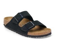 Birkenstock Arizona Veloursleder Schmal Damen Sandalen (Schwarz 39)