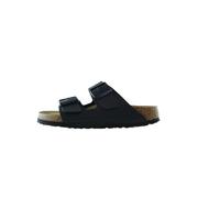 BIRKENSTOCK Arizona BS schmale Weite Weichfußbett schwarz 44 Schwarz Herren