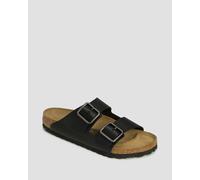 Birkenstock Arizona Wire Buckle Le Regular Herren-pantoletten Aus Leder 1030675-1699 Schwarz 46