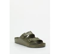 Birkenstock Badepantolette Arizona in grün in Größe: 45 für Herren Weite: N