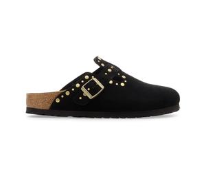 Birkenstock BIRKENSTOCK Boston Rivet LEVE Black Damen Pantalotten (1030491) Schwarz 37