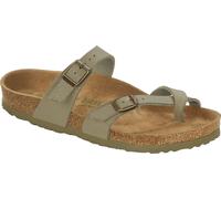 Birkenstock Birkenstock Mayri Damen Zehentrenner BirkibucMayri BirkibucMayriinFaded Khaki