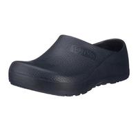 Birkenstock Birki Profi Birki 074071, Unisex - Erwachsene Clogs & Pantoletten, weites Fußbett, PU, blau (Blue), EU 38