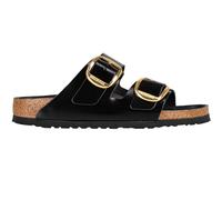 Birkenstock Black Damen 38 Birkenstock Arizona Big Buckle High Shine