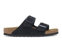 Birkenstock Leder-Pantoletten "Arizona" in Schwarz - Größe 40 | Damen Pantoletten