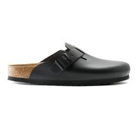 Birkenstock Classic Boston Leder 60193, Clogs, Schwarz (Schwarz 49), 42 EU (8 UK)