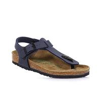 BIRKENSTOCK - Blaue Sandale aus Nubuk, Korkinnensohle, jungen, jungs, kind