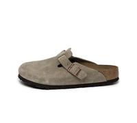 Clog Birkenstock Boston SFB Taupe Regular Suede Leather Unisex-Schuhgröße 40