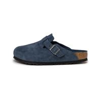 Birkenstock Herren Pantoletten BOSTON SOFT FOOTBED, marine, Gr. 44EU
