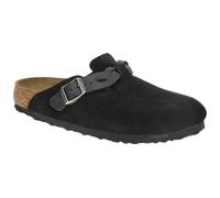 Birkenstock BOSTON BRAIDED 1030497 schwarz - bequeme Pantolette für Damen - Größe 38