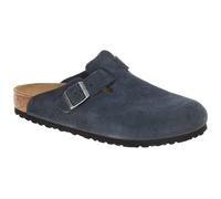 Birkenstock Boston Suede Leather "New Navy" - 46