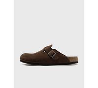 Birkenstock Boston BS Suede Leather men Sandals & Slides brown in Größe:42