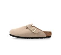 Birkenstock Boston BS Suede Leather "Sandcastle" - 36