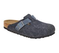 Birkenstock Boston Clogs Herren Pantolette blau Filz Normal-Weit 1028279 - Größe 41