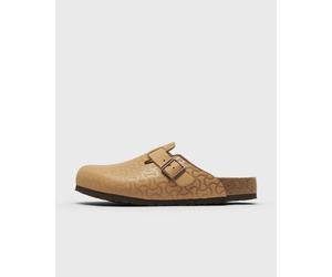 Birkenstock Boston Embossed Leather men Sandals & Slides beige in Größe:41