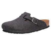 Birkenstock Classic Boston Wolle, Unisex-Erwachsene Clogs,Grau (Anthrazit),41 EU