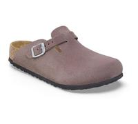 Birkenstock Boston Kids Velour Leather faded purple (11866) Schmal 31