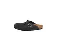Birkenstock Boston Leather, Herren Sandalen Schwarz 44.5 EU