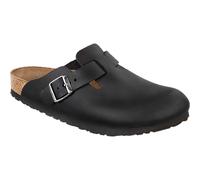 Birkenstock Boston Natural Leather Oiled Sandale (Größe 36, schwarz)