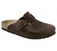 BIRKENSTOCK Classic Boston Leder, Unisex-Erwachsene Clogs, Braun (Habana), 46 EU