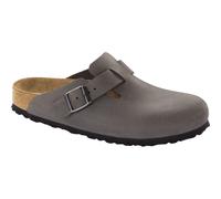 Birkenstock Boston SFB Oiled Leather Sandale Sandalen grau Größe 43 Lifestyle