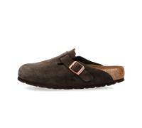 Clogs Birkenstock Unisex Boston SFB Mocca Regular Suede-Schuhgröße 41