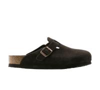 Birkenstock Boston Soft Footbed Suede Leather Unisex Mocha EU39