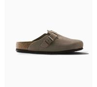 Clog Birkenstock Boston SFB Taupe Regular Suede Leather Unisex-Schuhgröße 39