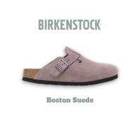 Birkenstock Boston Suede Faded Purple - 41