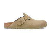 Birkenstock Boston Suede Leather Sandalen faded khaki Gr. 46