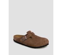 Birkenstock Boston Suede Leather Narrow Damen-clogs 1032795-dark-tea Braun 40
