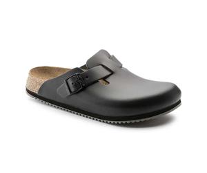 Birkenstock Boston Super Grip schmal schwarz Clogs 45 EU