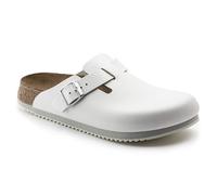 Birkenstock Boston Super Grip weiß Clogs Größe 46