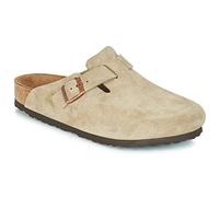 BIRKENSTOCK Boston Taupe Weichbettung Veloursleder