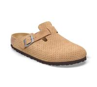 BIRKENSTOCK Boston Vl Embossed Schmal Beige - Komfortable modische Clogs, Größe EU 39 - Farbe Emboss Dots New Beige