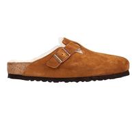 Birkenstock BOSTON VL SHEARLING 1001140 hell-braun - UNISEX Damen- und Herrenschuhe - Größe 38