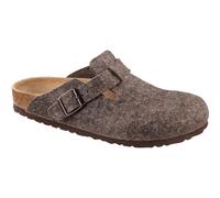 Birkenstock Boston Wool Narrow Hausschuhe Hüttenschuhe Lifestyle Größe 36 braun
