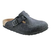 Birkenstock Boston Wool Narrow Hausschuhe Hüttenschuhe Lifestyle Größe 36 grau