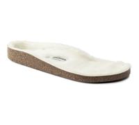 Birkenstock BS Footbed Shearling White S sandshell/creme (250) Schmal 41