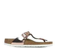 Birkenstock Classic 1005049 Gizeh Leder Softfootbed, Damen Zehentrenner, Braun (Metallic Copper), 36 EU (3.5 UK)