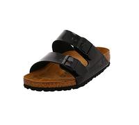 Sandale Arizona Birko-Flor Lack normal Birkenstock schwarz 43