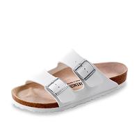 Birkenstock Arizona Birko Flor white - Größe 48