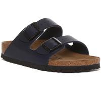 BIRKENSTOCK Classic Arizona Birko-Flor 51753, Pantoletten, Blau (Blau 75), 36 EU (3.5 UK)